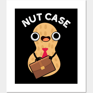 Nut Case Funny Peanut Puns Posters and Art